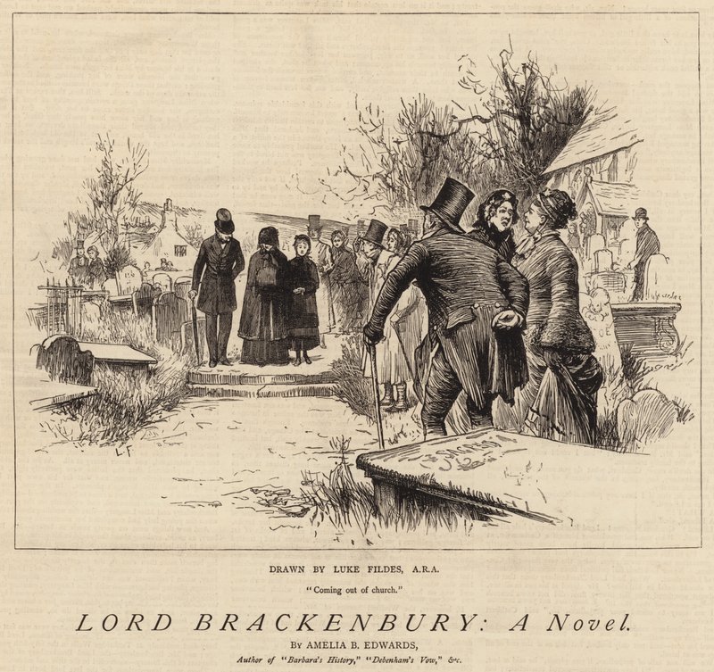Lord Brackenbury, egy regény alkotó: Samuel Luke Fildes