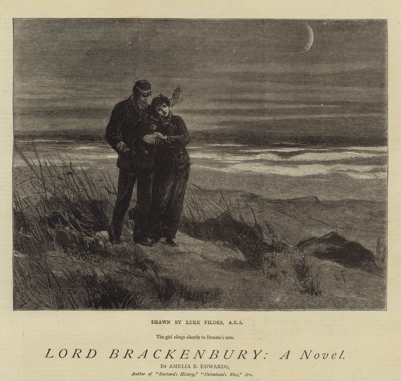 Lord Brackenbury, egy regény alkotó: Samuel Luke Fildes