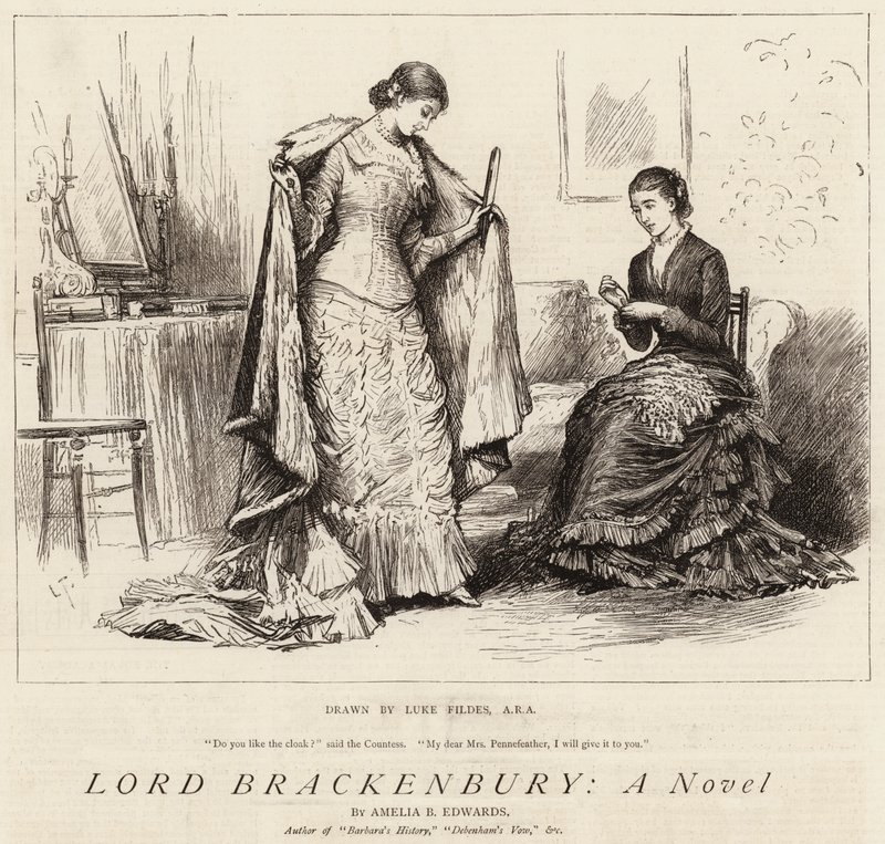 Lord Brackenbury, egy regény alkotó: Samuel Luke Fildes
