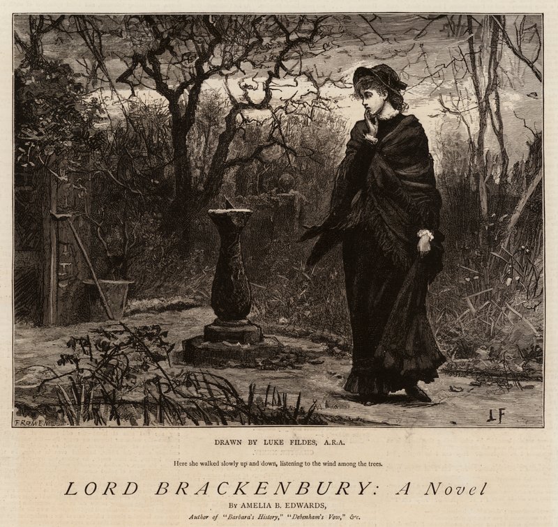 Lord Brackenbury, egy regény alkotó: Samuel Luke Fildes