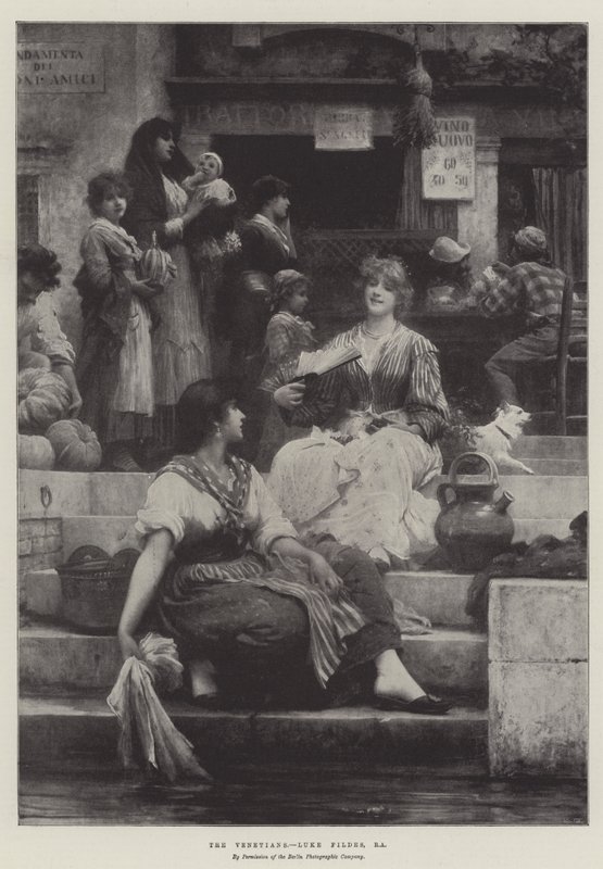 A velenceiek alkotó: Samuel Luke Fildes