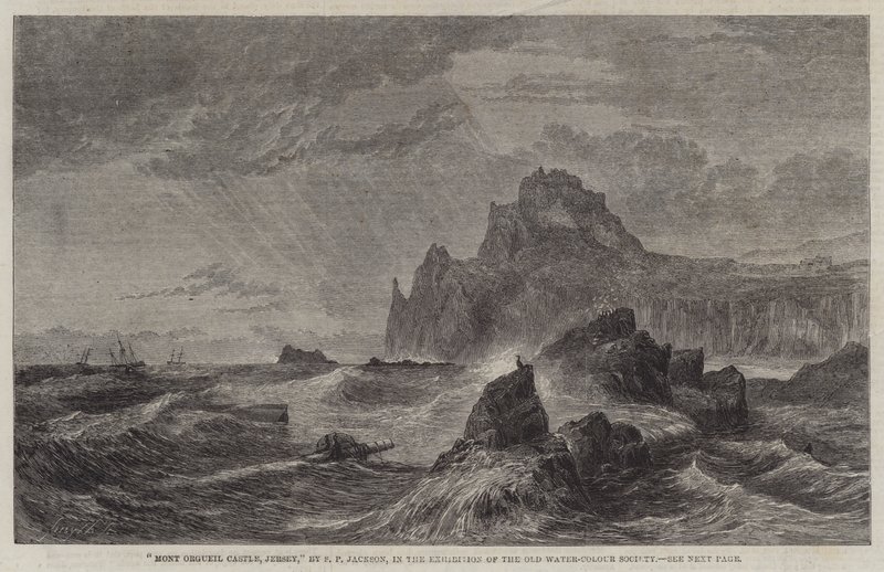 Mont Orgueil kastély, Jersey alkotó: Samuel Phillips Jackson
