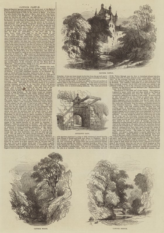Cawdor kastély alkotó: Samuel Read