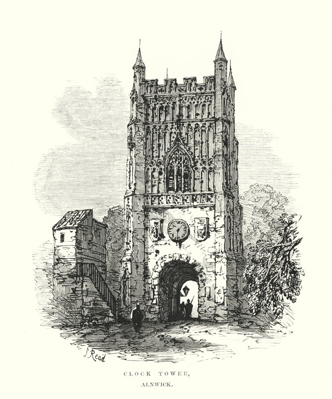 Óratorony, Alnwick alkotó: Samuel Read