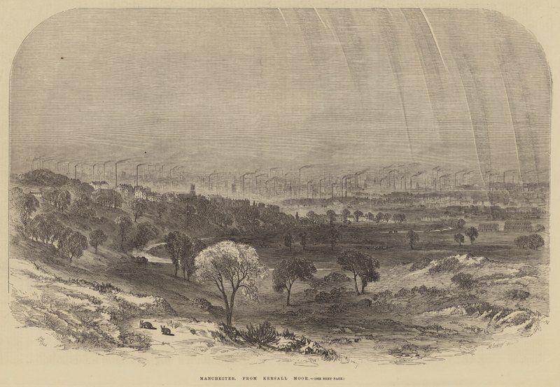 Manchester, Kersal Moorból alkotó: Samuel Read