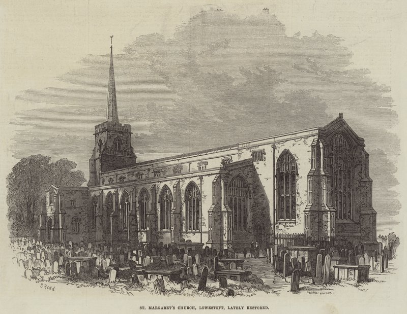Szent Margit-templom, Lowestoft, nemrégiben felújítva alkotó: Samuel Read