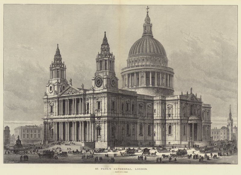 Szent Pál katedrális, London alkotó: Samuel Read