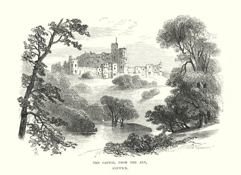 A kastély az Alnból, Alnwick alkotó: Samuel Read