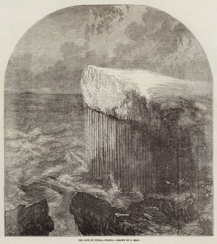 Fingal barlangja, Staffa alkotó: Samuel Read