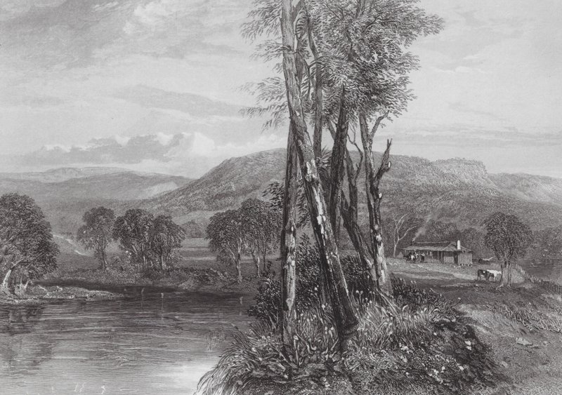 Ausztrália: Goulburn, Victoria (metszet) alkotó: Samuel (after) Prout