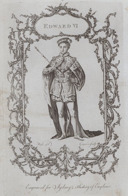 VI. Edward (metszet) alkotó: Samuel (after) Wale