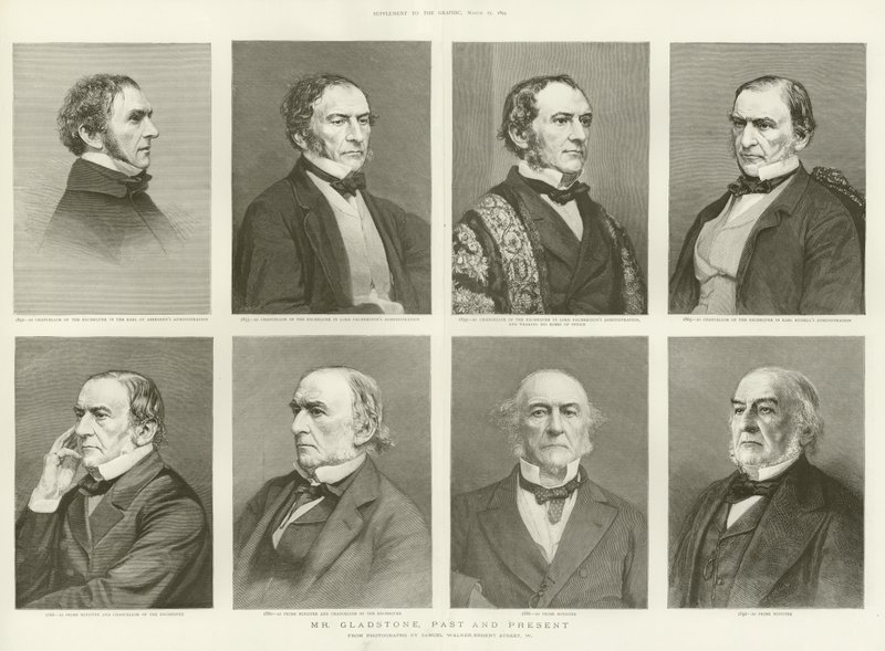 Mr Gladstone, múlt és jelen alkotó: Samuel A. Walker