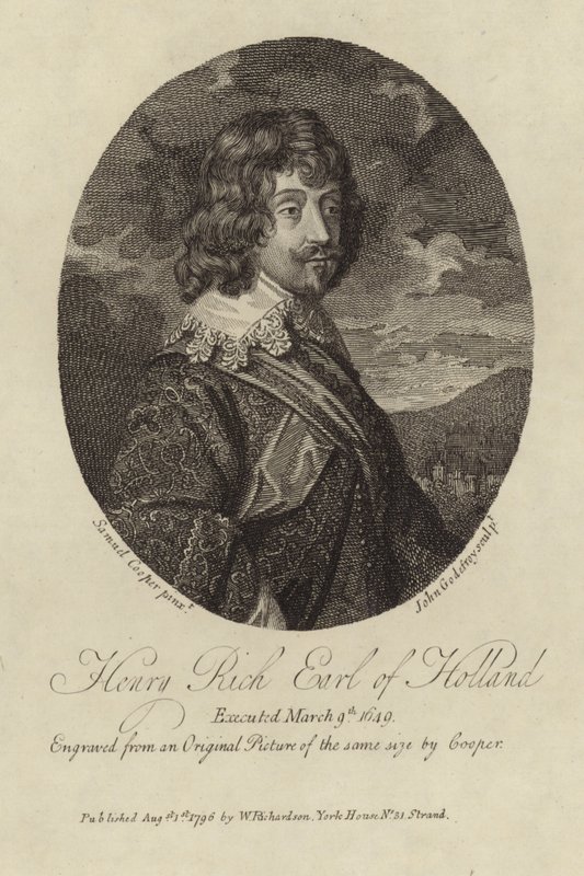 Henry Rich holland gróf alkotó: Samuel Cooper