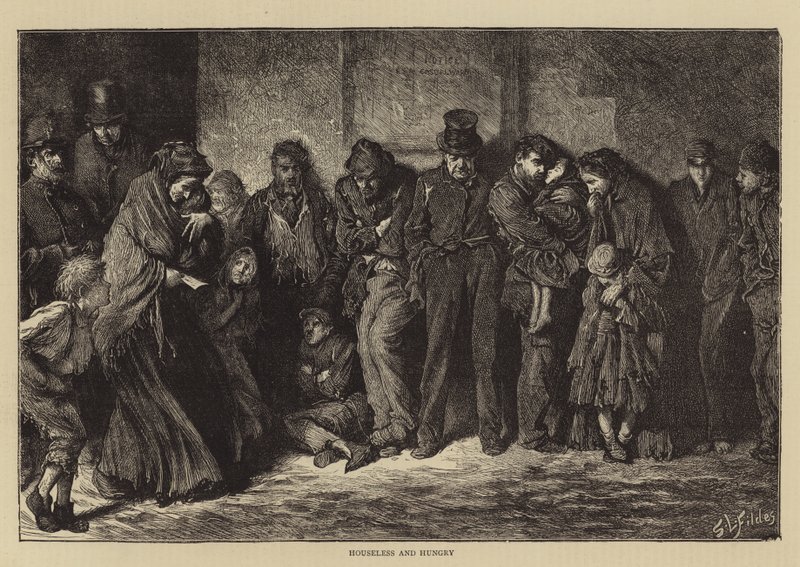 Háztalan és éhes alkotó: Samuel Luke Fildes