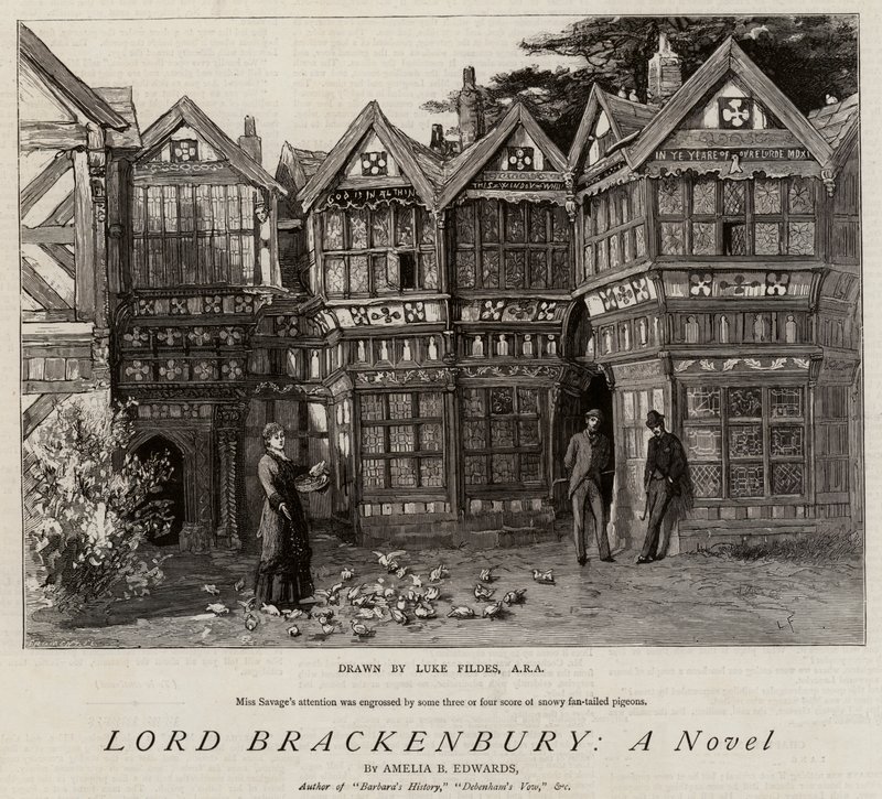 Lord Brackenbury, egy regény alkotó: Samuel Luke Fildes