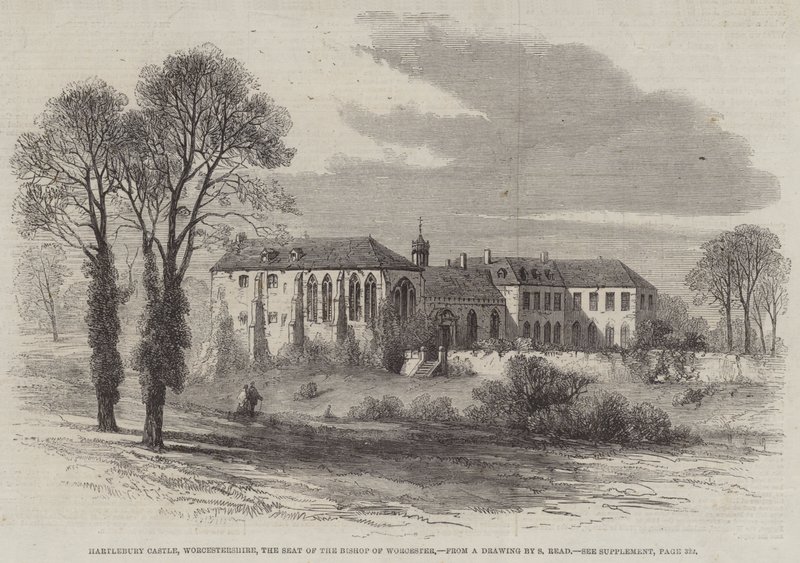 Hartlebury kastély, Worcestershire, Worcester püspökének székhelye alkotó: Samuel Read