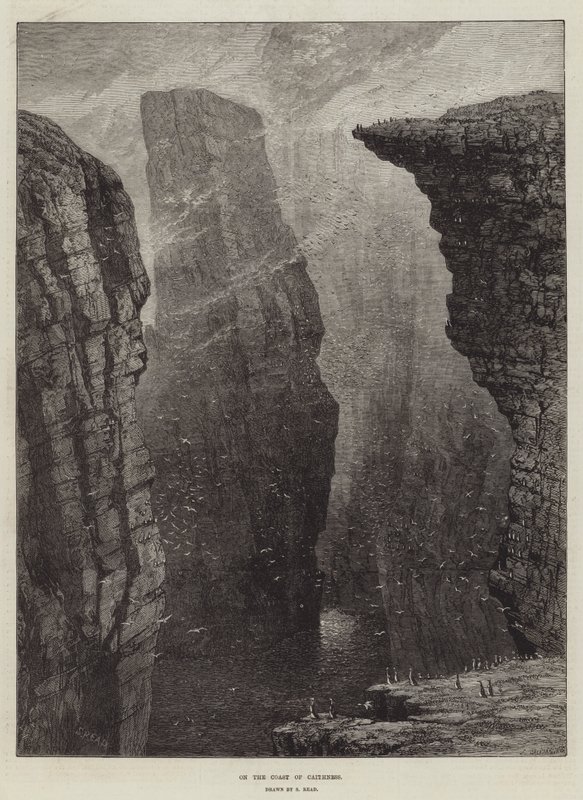 Caithness partján alkotó: Samuel Read