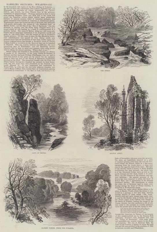 Rambling Sketches, Wharfedale alkotó: Samuel Read