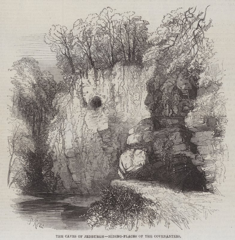 Jedburgh-i barlangok, a Szövetségek rejtekhelyei alkotó: Samuel Read
