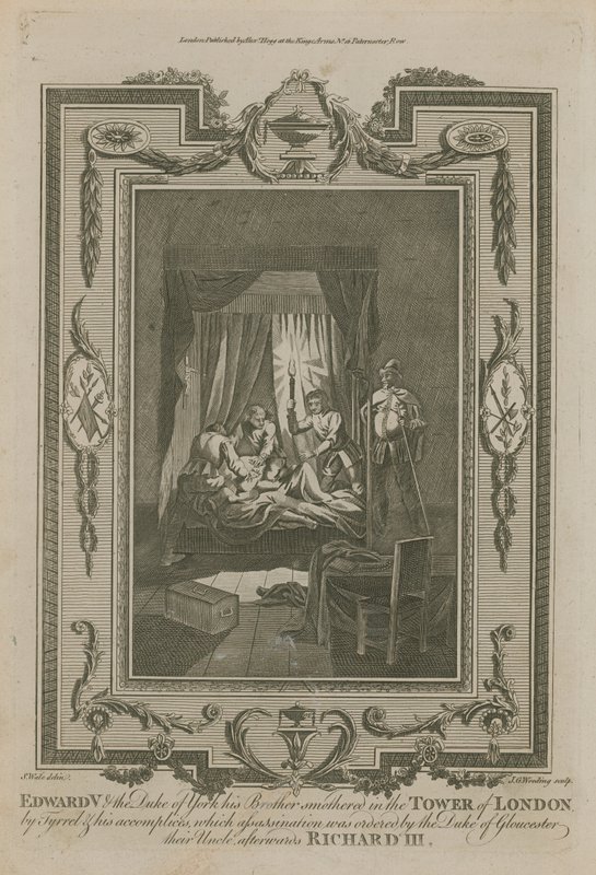 Hercegek a toronyban alkotó: Samuel Wale