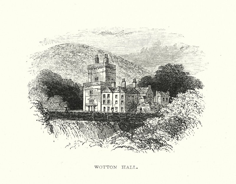 Watton Hall (metszet) alkotó: Samuel Williams
