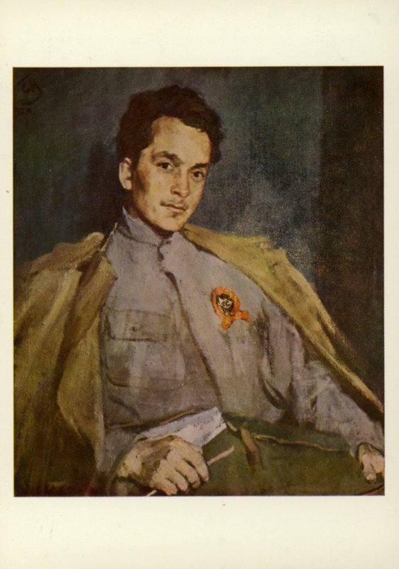 Dmitrij Furmanov, orosz regényíró, 1922 alkotó: Sergei Vasilievich Malyutin