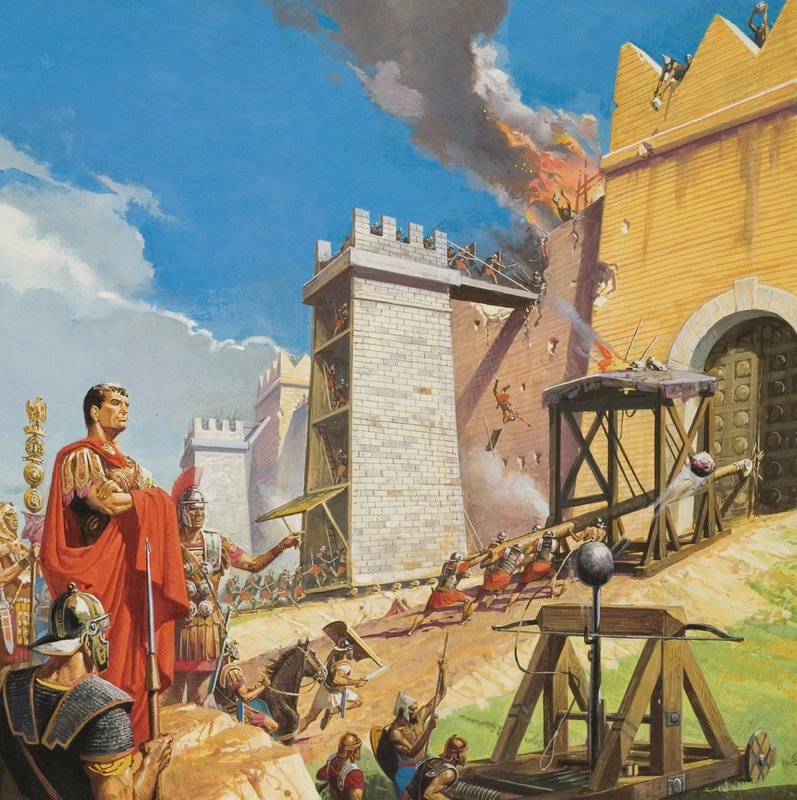 Karthágó megtámadása alkotó: Severino Baraldi