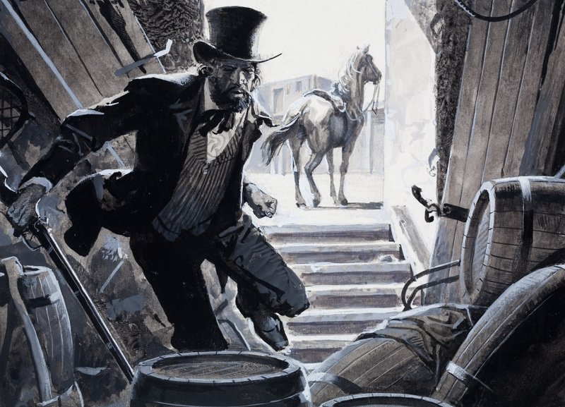 William Bent (gouache, papír) alkotó: Severino Baraldi