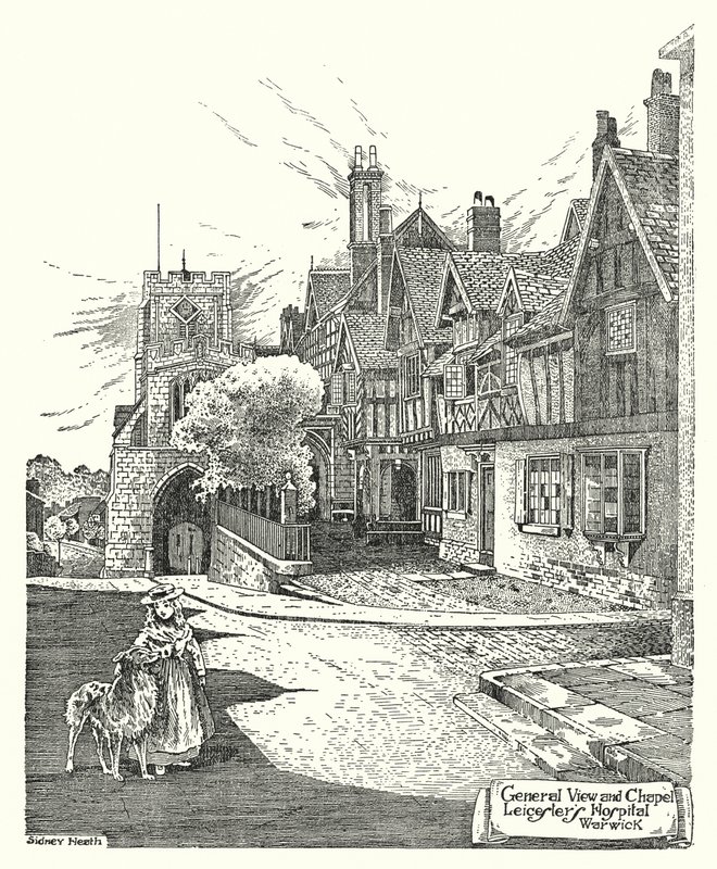 Általános kilátás és kápolna, Leicester