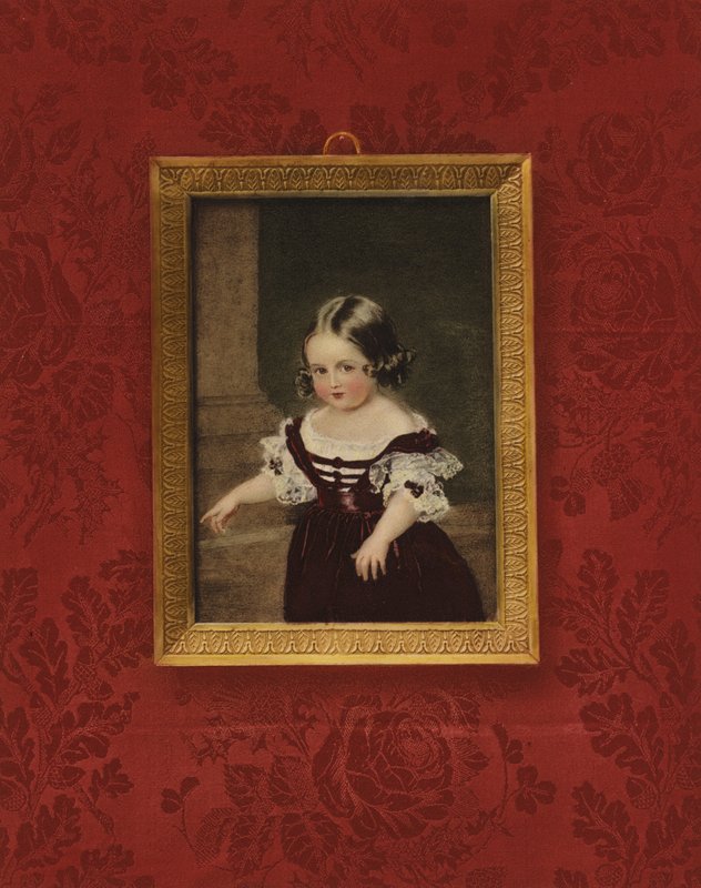 Viktória királynő gyermekkori portréja alkotó: Sir William Charles Ross
