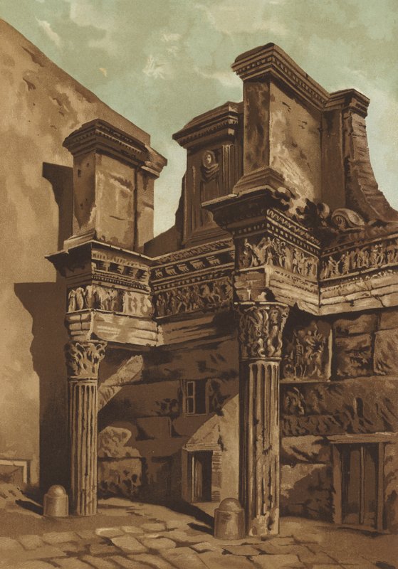A Forum Transitory, Róma alkotó: Spanish School
