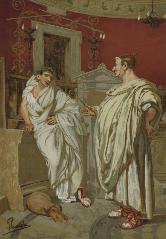 Cicero jóslatai alkotó: Spanish School