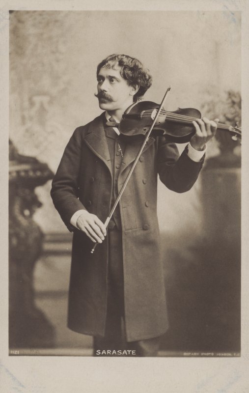 Pablo de Sarasate spanyol hegedűművész és zeneszerző alkotó: Spanish Photographer