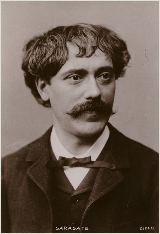 Pablo de Sarasate portréja alkotó: Spanish Photographer