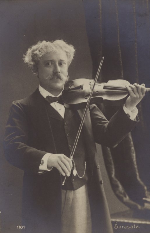 Pablo de Sarasate portréja alkotó: Spanish Photographer