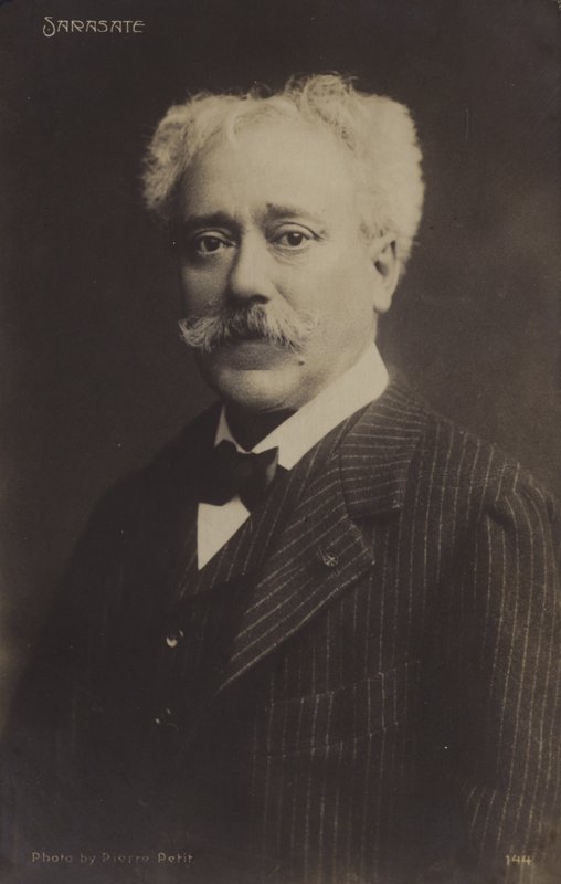 Pablo de Sarasate portréja alkotó: Spanish Photographer