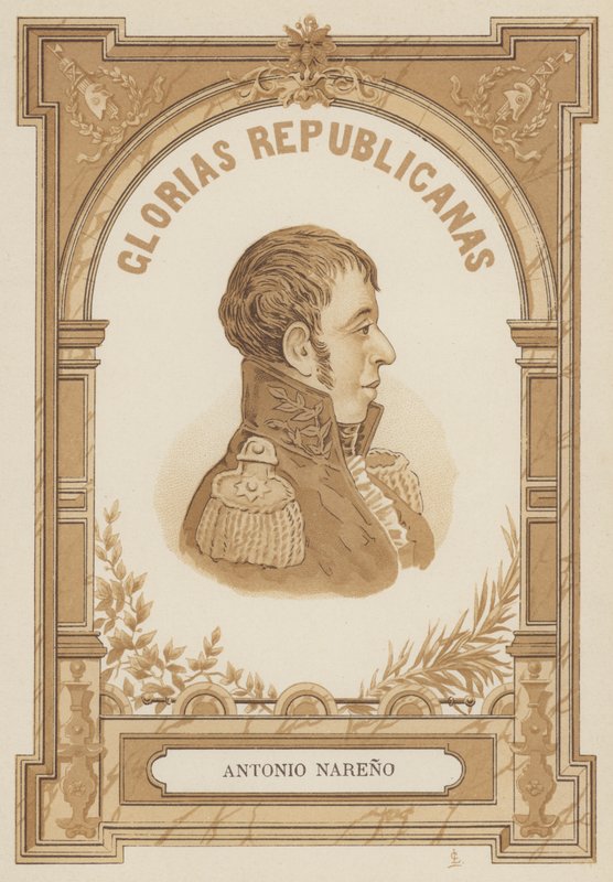 Antonio Narino, kolumbiai katonai és politikai vezető alkotó: Spanish School