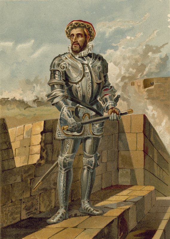 Antonio de Leiva spanyol tábornok az olasz háborúk idején alkotó: Spanish School