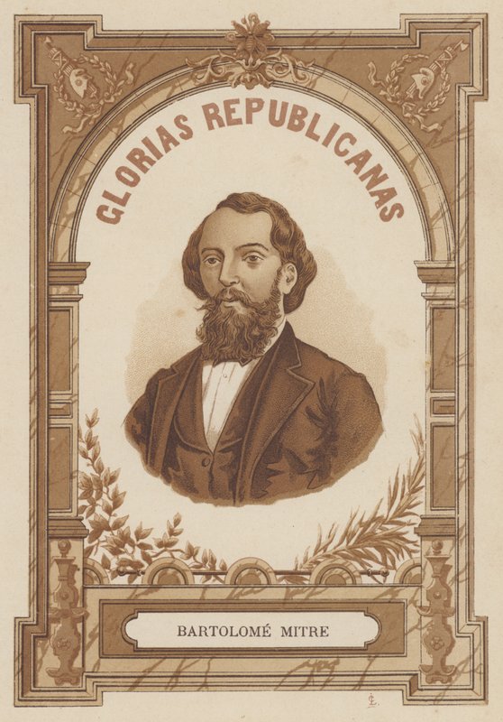 Bartolome Mitre argentin politikus, katona és író alkotó: Spanish School