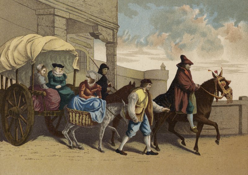 A francia burzsoázia jelmezei, 16. század alkotó: Spanish School