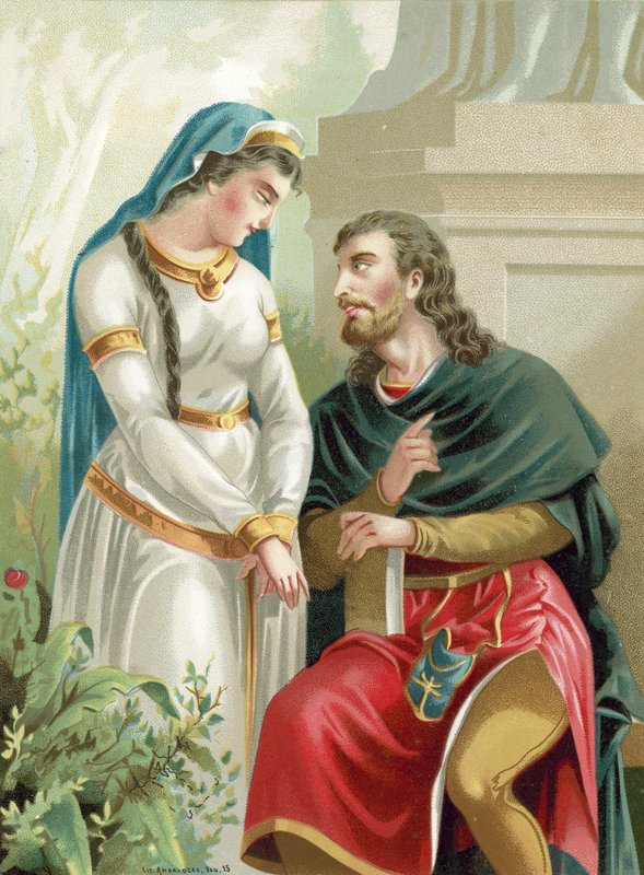 Eloise és Abelard alkotó: Spanish School