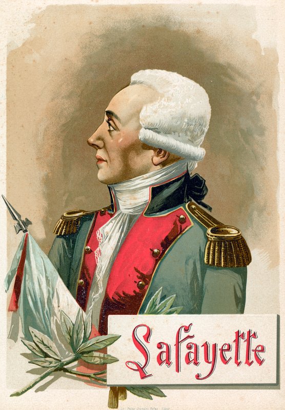 Gilbert du Motier, Lafayette márki alkotó: Spanish School