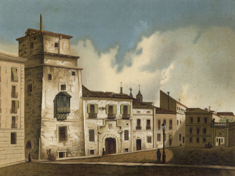 Ház, ahol I. Ferenc francia börtönben volt, Madrid, 1525-1526 alkotó: Spanish School