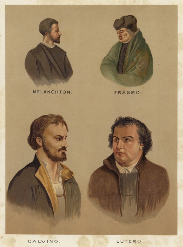 A keresztény reformáció fontos személyiségei alkotó: Spanish School