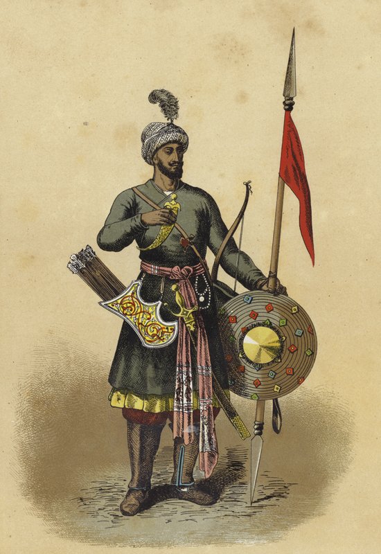Indiai harcos, 15. század alkotó: Spanish School