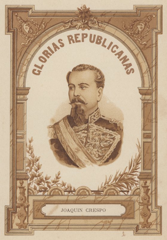 Joaquin Crespo, venezuelai politikus és katona alkotó: Spanish School