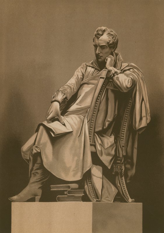 Lord Byron a görögök szabadságán elmélkedik alkotó: Spanish School
