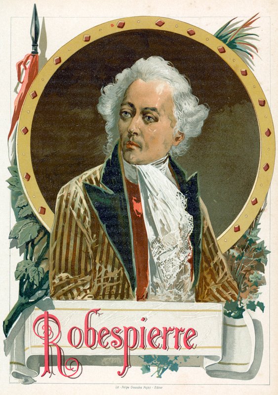 Maximilien Robespierre alkotó: Spanish School