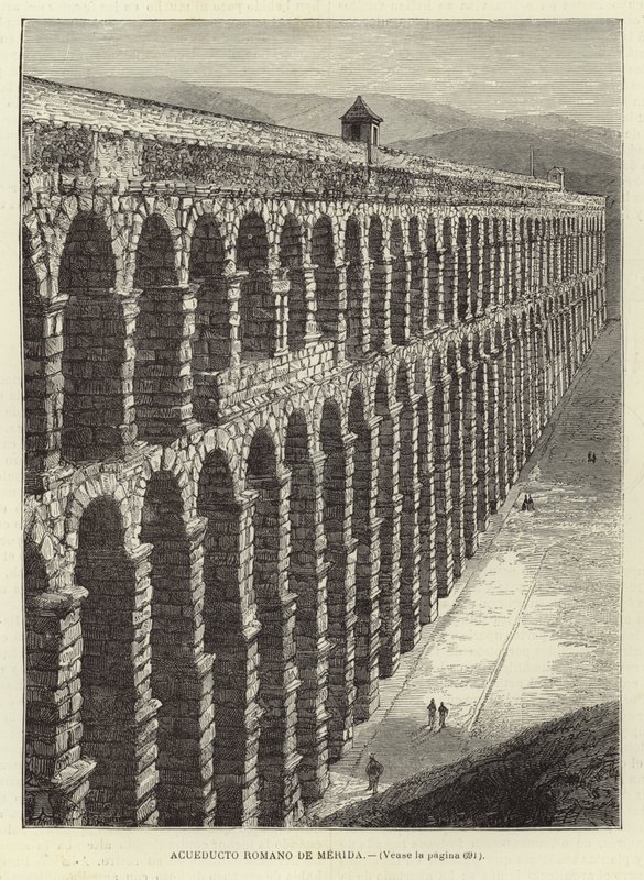 Római vízvezeték Meridában alkotó: Spanish School