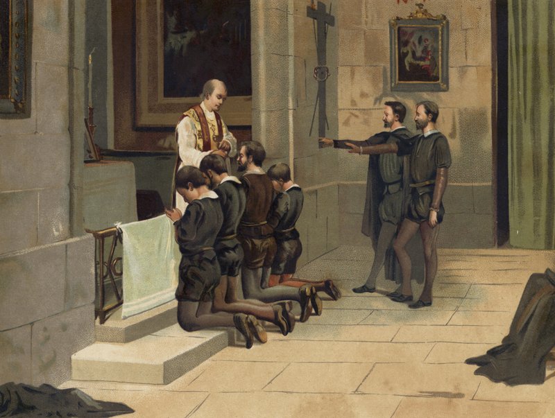 Loyolai Szent Ignác, a jezsuiták alapítója alkotó: Spanish School